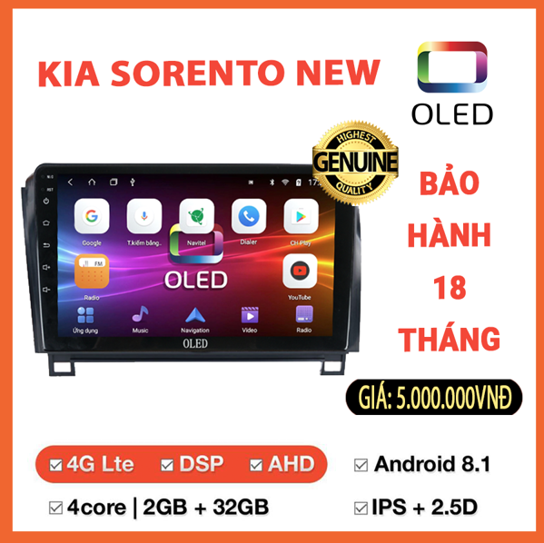 MÀN HÌNH OLED SORENTO NEW